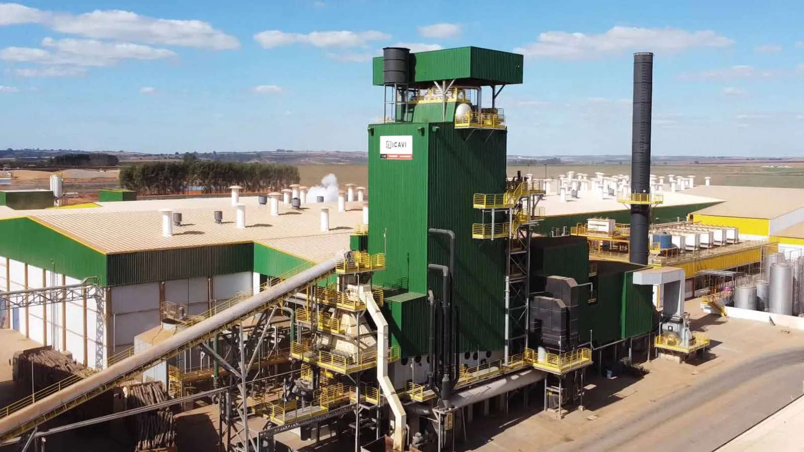 Planta de energía térmica a biomasa desarrollada por ICAVI