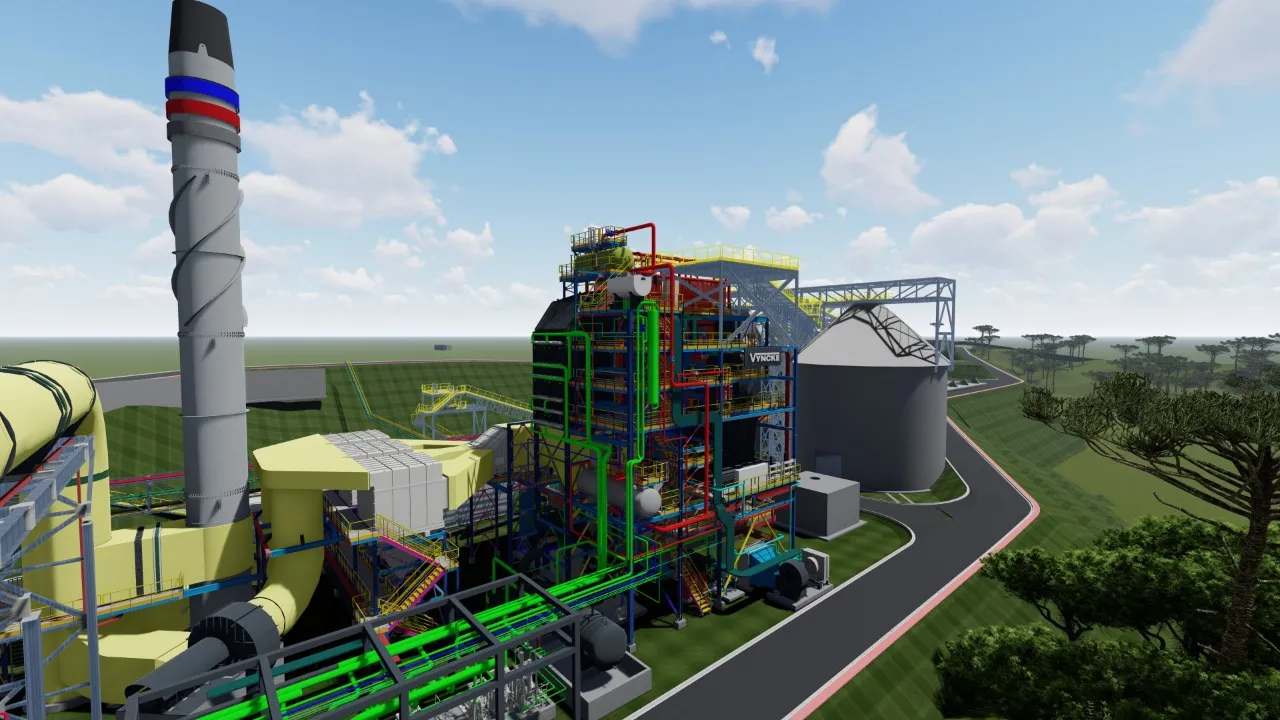 Modelo de ingeniería para una instalación industrial